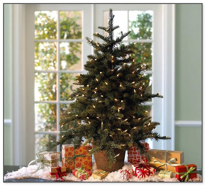Tabletop Christmas Tree Delivered Boston