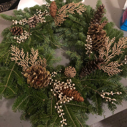 Contactless Christmas Wreath Delivery Boston. Premium Fraser Fir Christmas Trees, Balsam Fir Christmas Trees