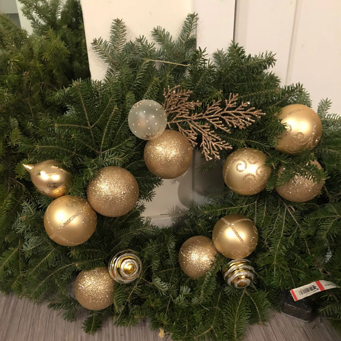 Contactless Christmas Wreath Delivery Boston. Premium Fraser Fir Christmas Trees, Balsam Fir Christmas Trees