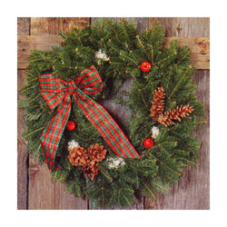 Contactless Christmas Wreath Delivery Boston. Premium Fraser Fir Christmas Trees, Balsam Fir Christmas Trees